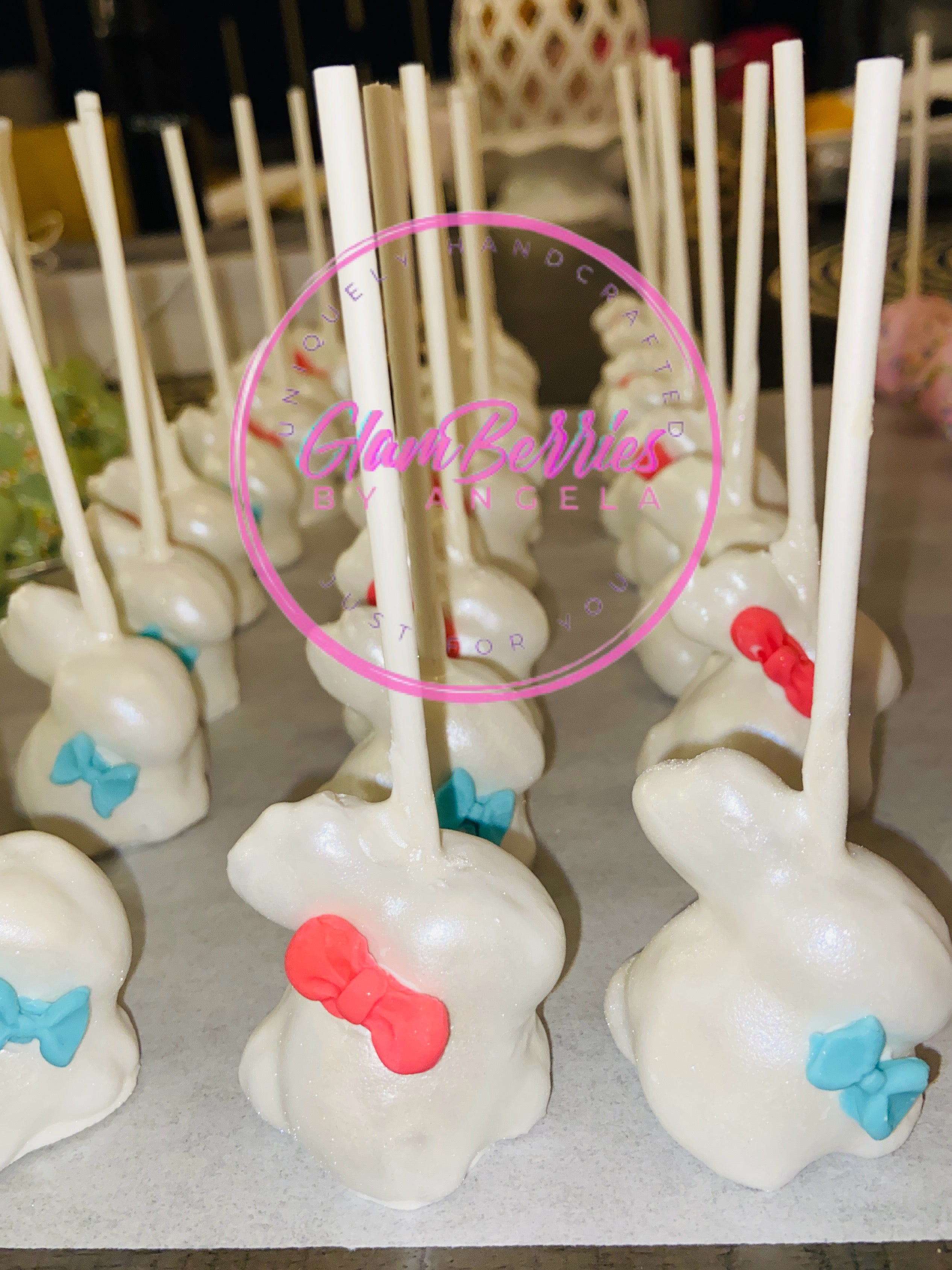 Designer Cake Pops (1dz) - Individually wrapped